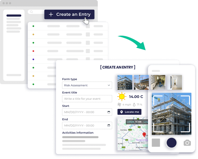 Create an entry Create an entry
